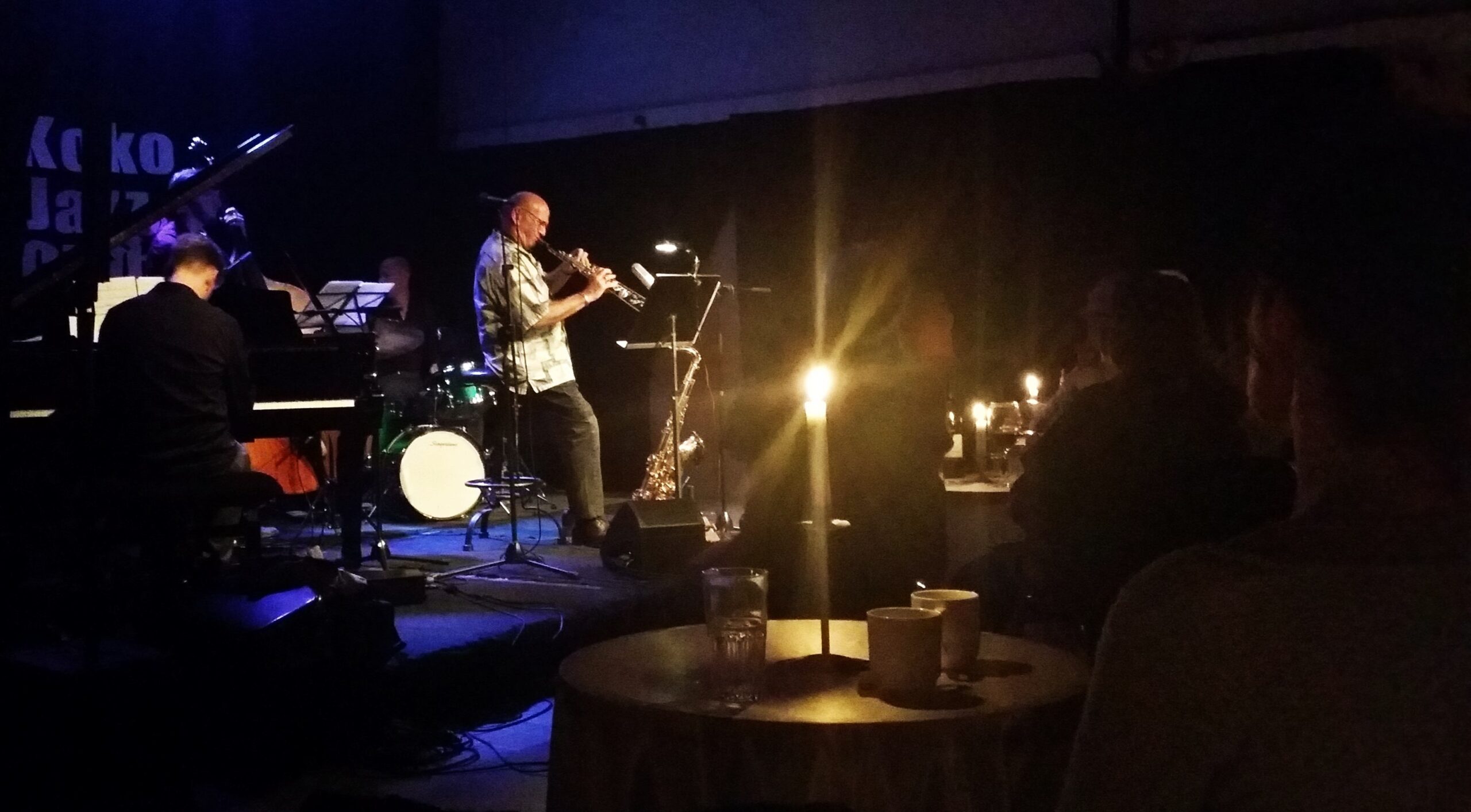 Aki Rissanen // Jussi Lehtonen Quartet with Dave Liebman Koko Jazz Clubilla 16.8.2014