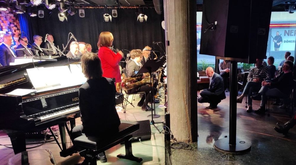 Nina Mya ja UMO Helsinki Jazz Orchestra juhlistivat uutta levyä G Livelabissa
