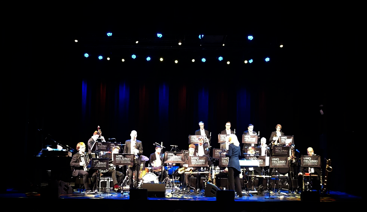 Maria Schneider UMO Helsinki Jazz Orchestran vieraana
