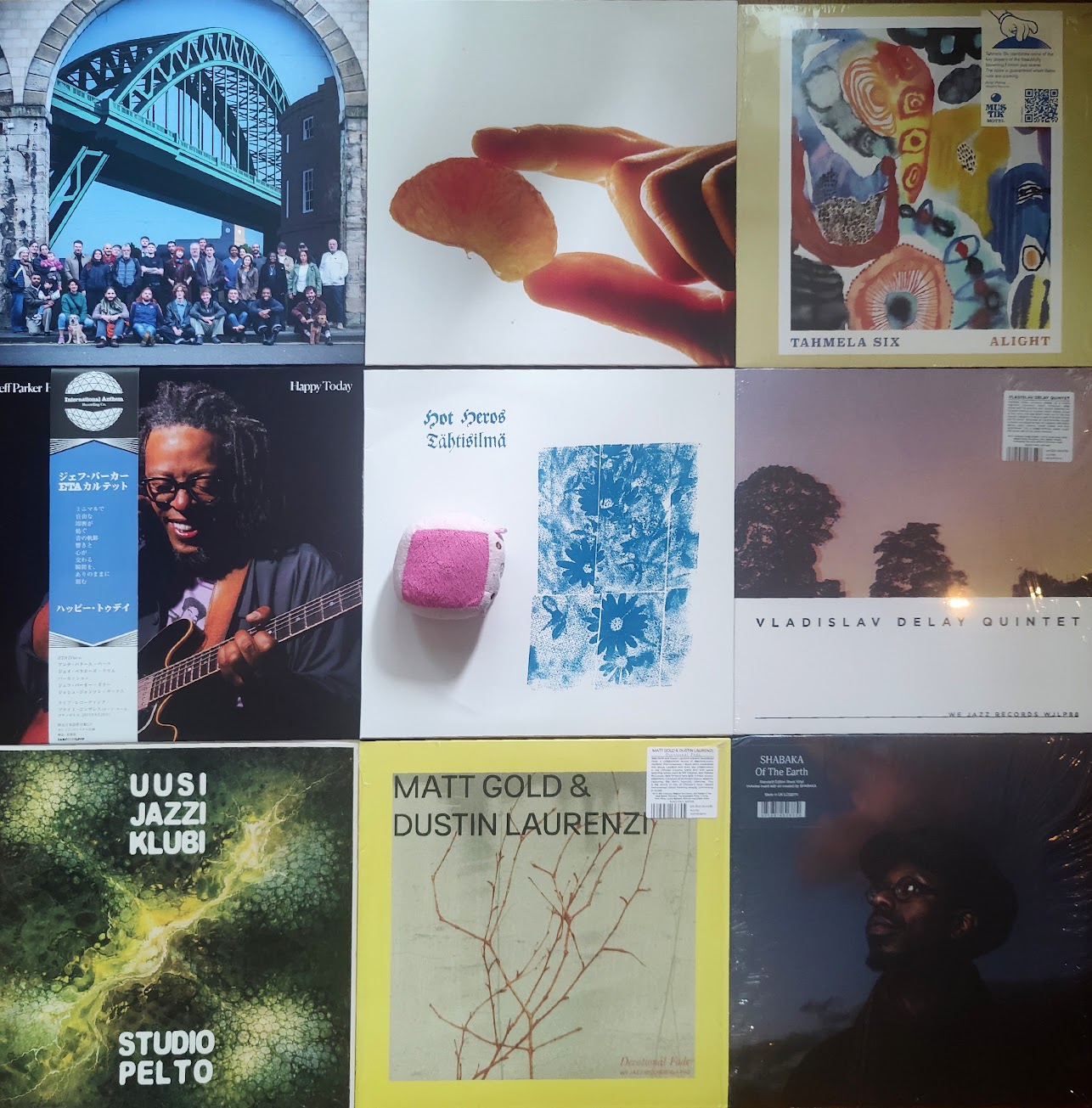 Yhdeksän tämän vuoden jazzvinyyliä